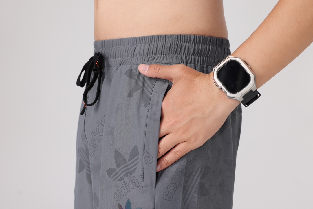 Adidas Originals Monogram Training Shorts – Grey Edition