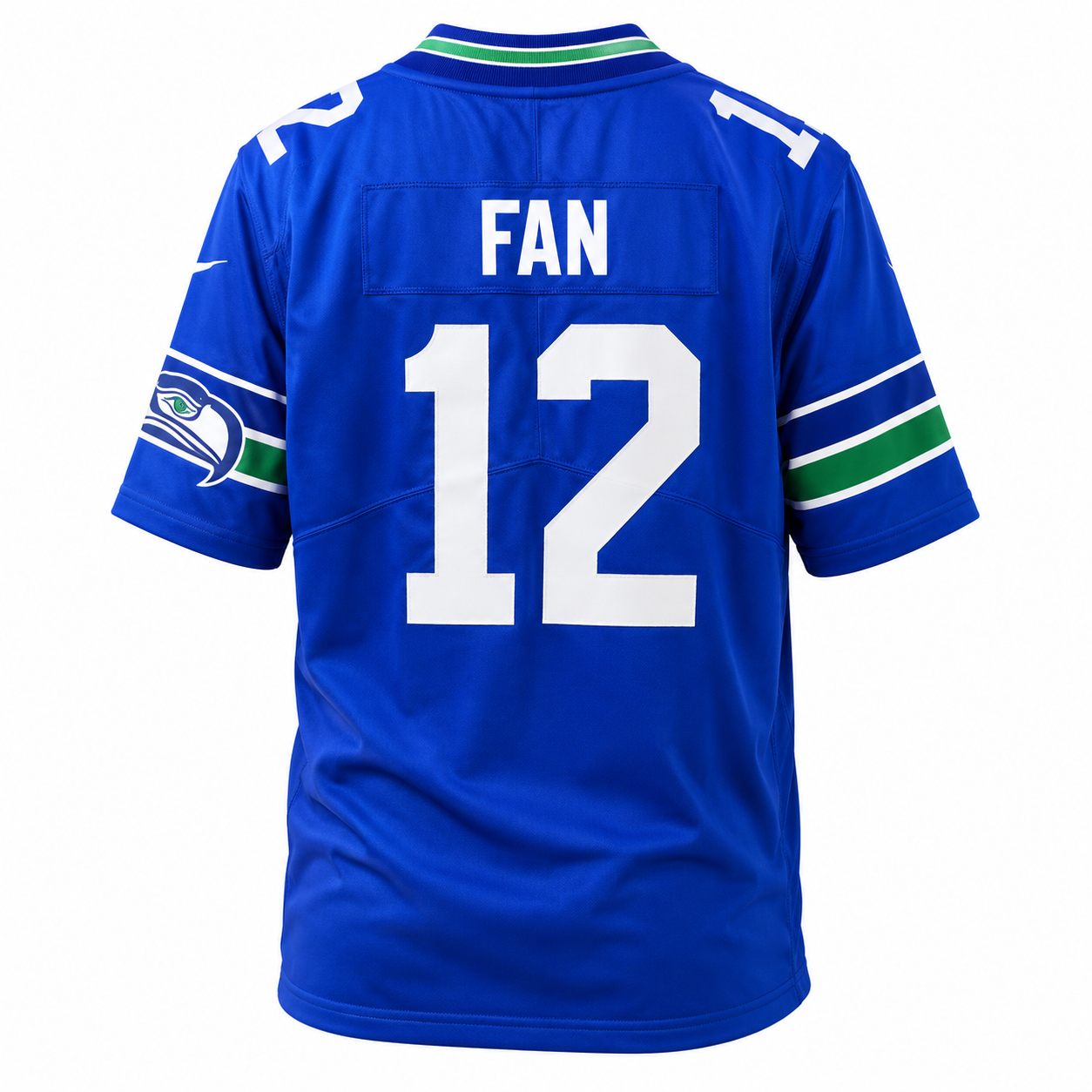 Seattle Seahawks Royal Blue #12 Fan Edition NFL Jersey