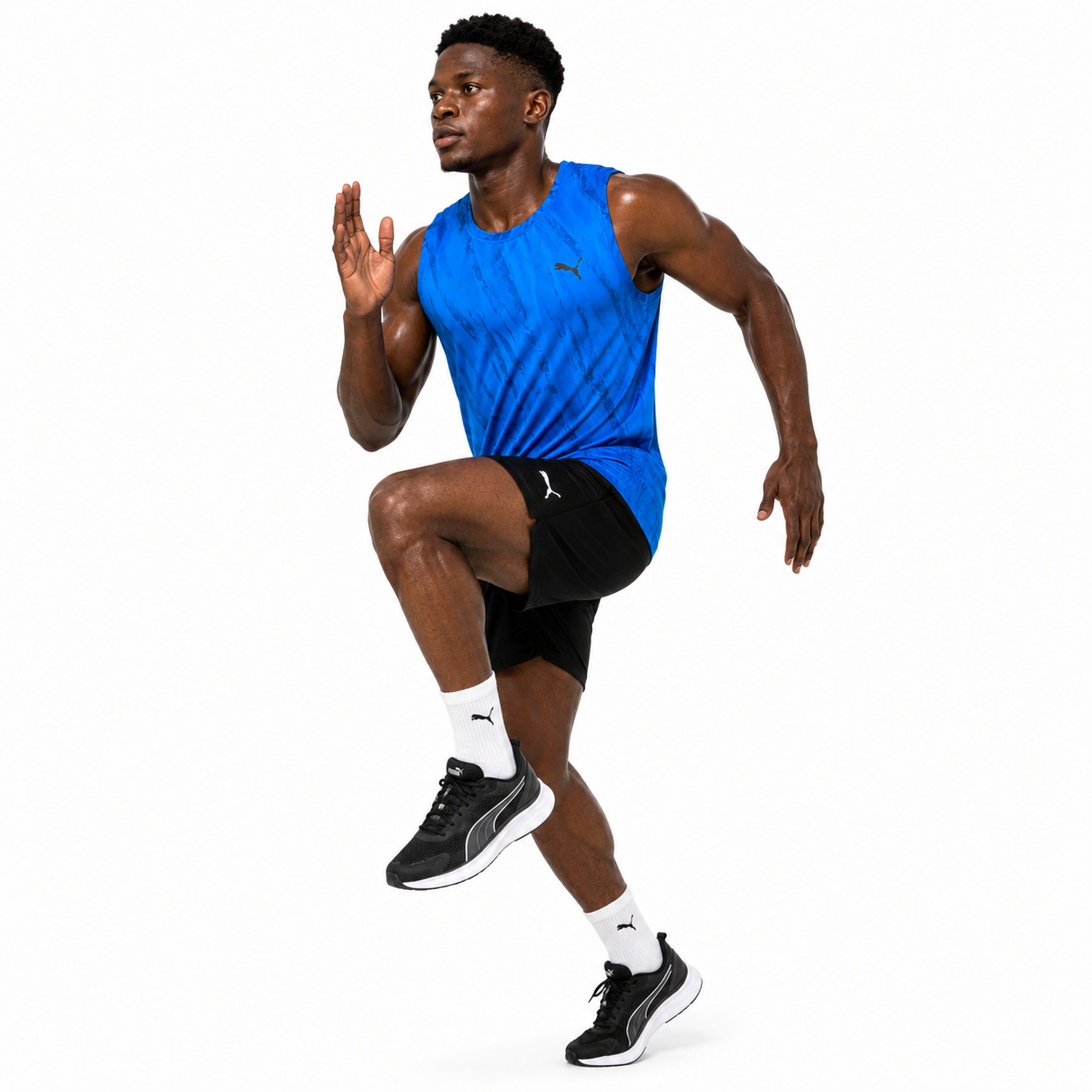 Blue Streak Running Vest