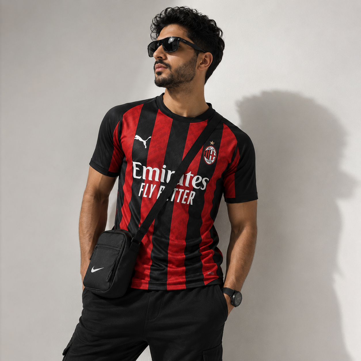 AC Milan Home Jersey Players Edition