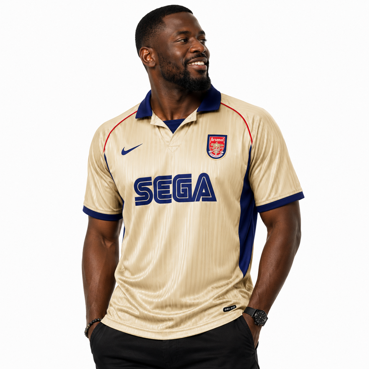 Arsenal 1999/01 Away Retro Football Jersey