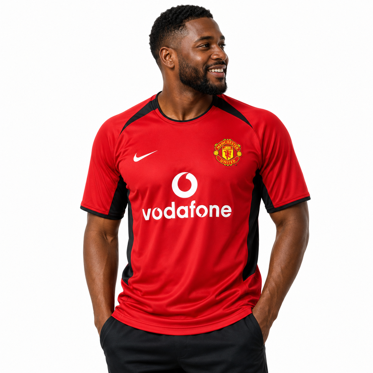 Manchester United 2002/04 Home Retro Football Jersey
