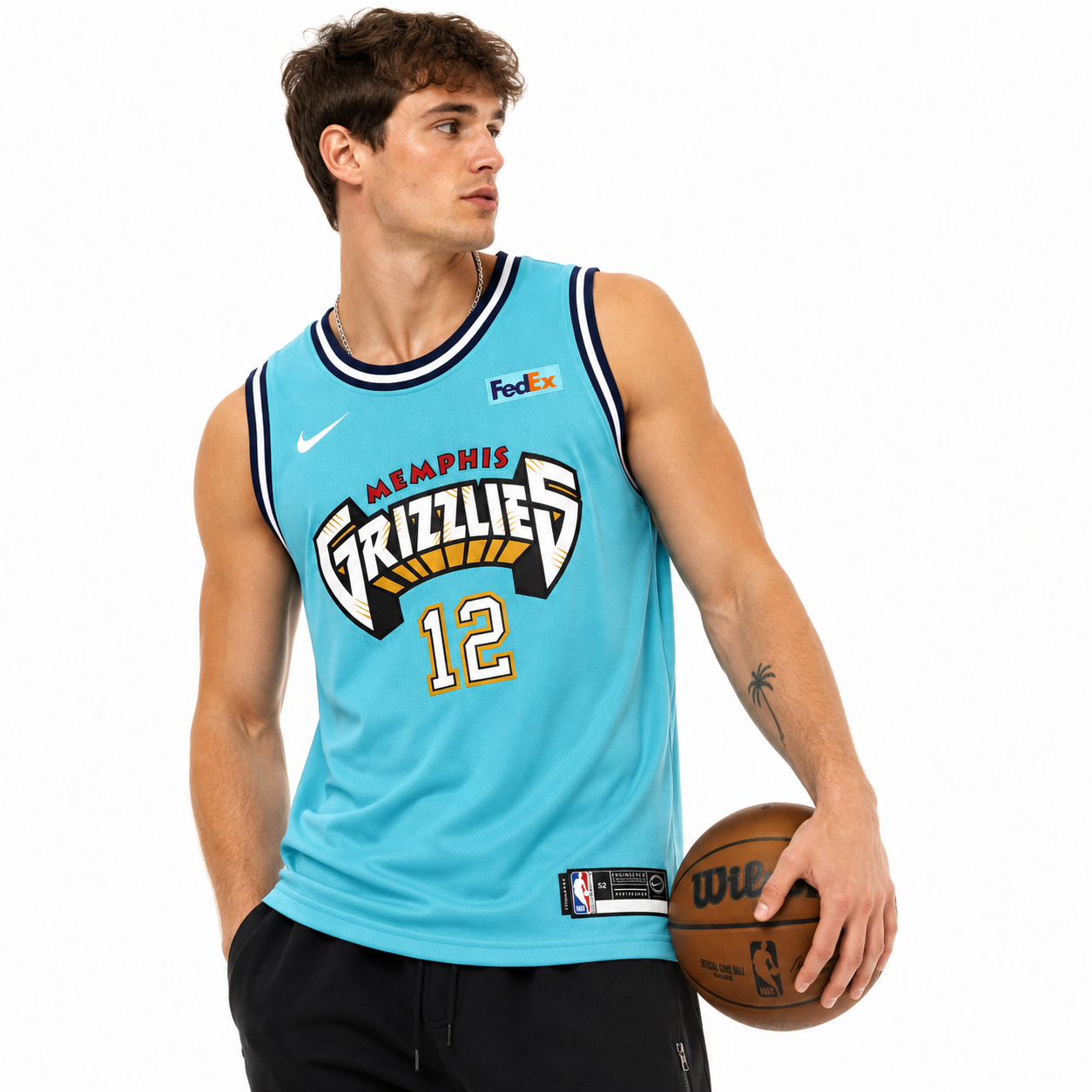 Grizzlies No. 12 Basketball Jersey