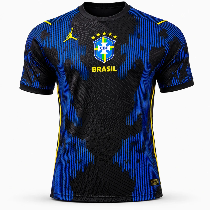 Brazil Away National Football Team Jersey