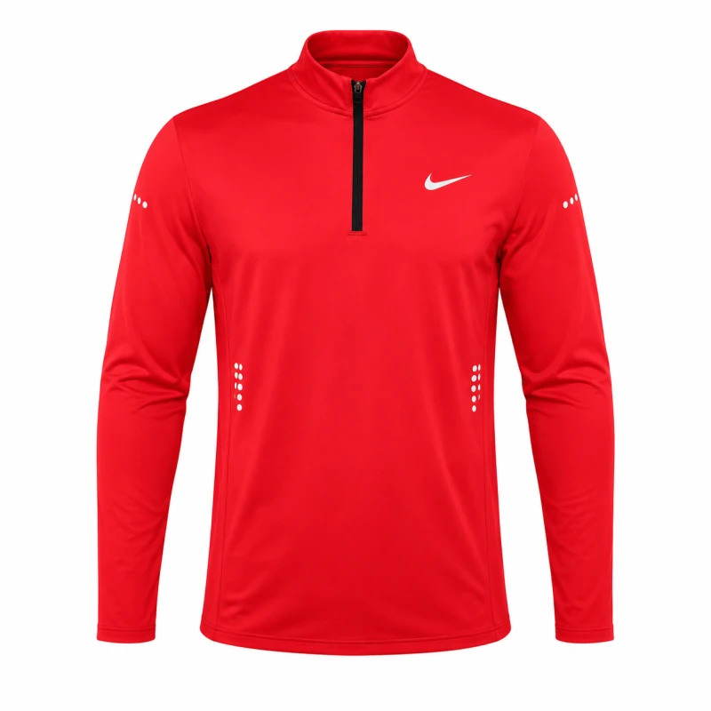 Scarlet Velocity Quarter Zip Performance Top