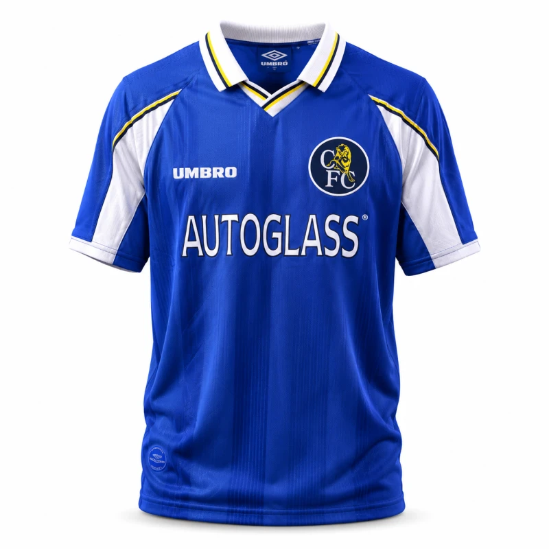 Chelsea FC 1999/01 Home Retro Football Jersey