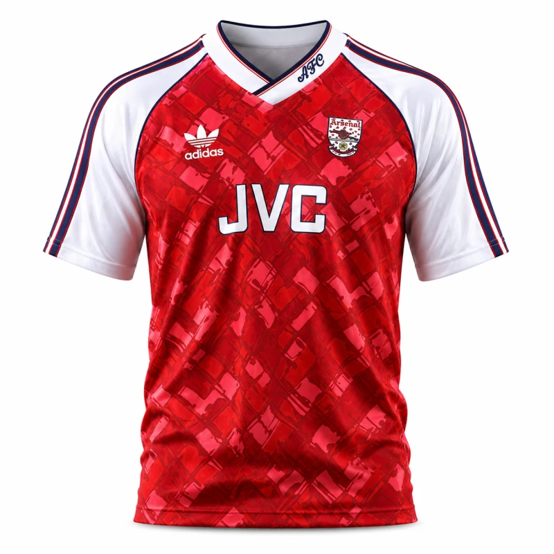 Arsenal 1990/92 Home Retro Football Jersey