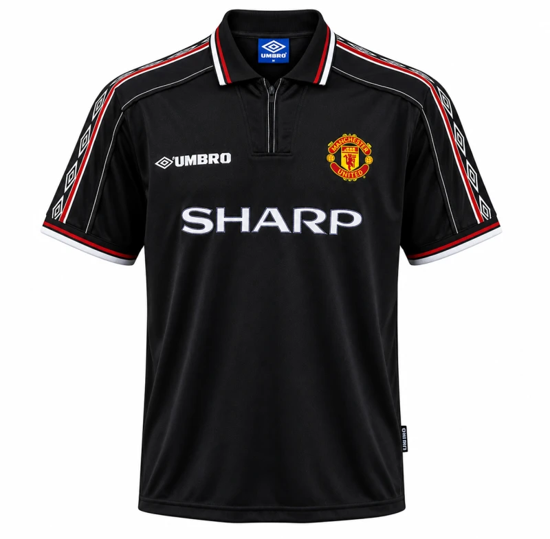 Manchester United 1998/99 Away Retro Football Jersey