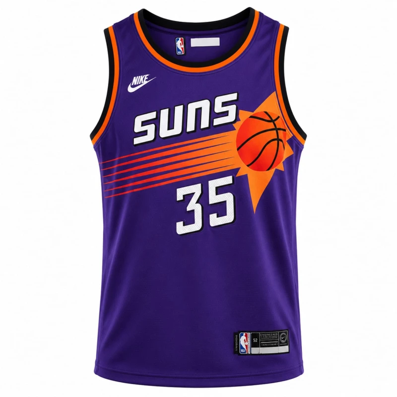Suns No. 35 Basketball Jersey