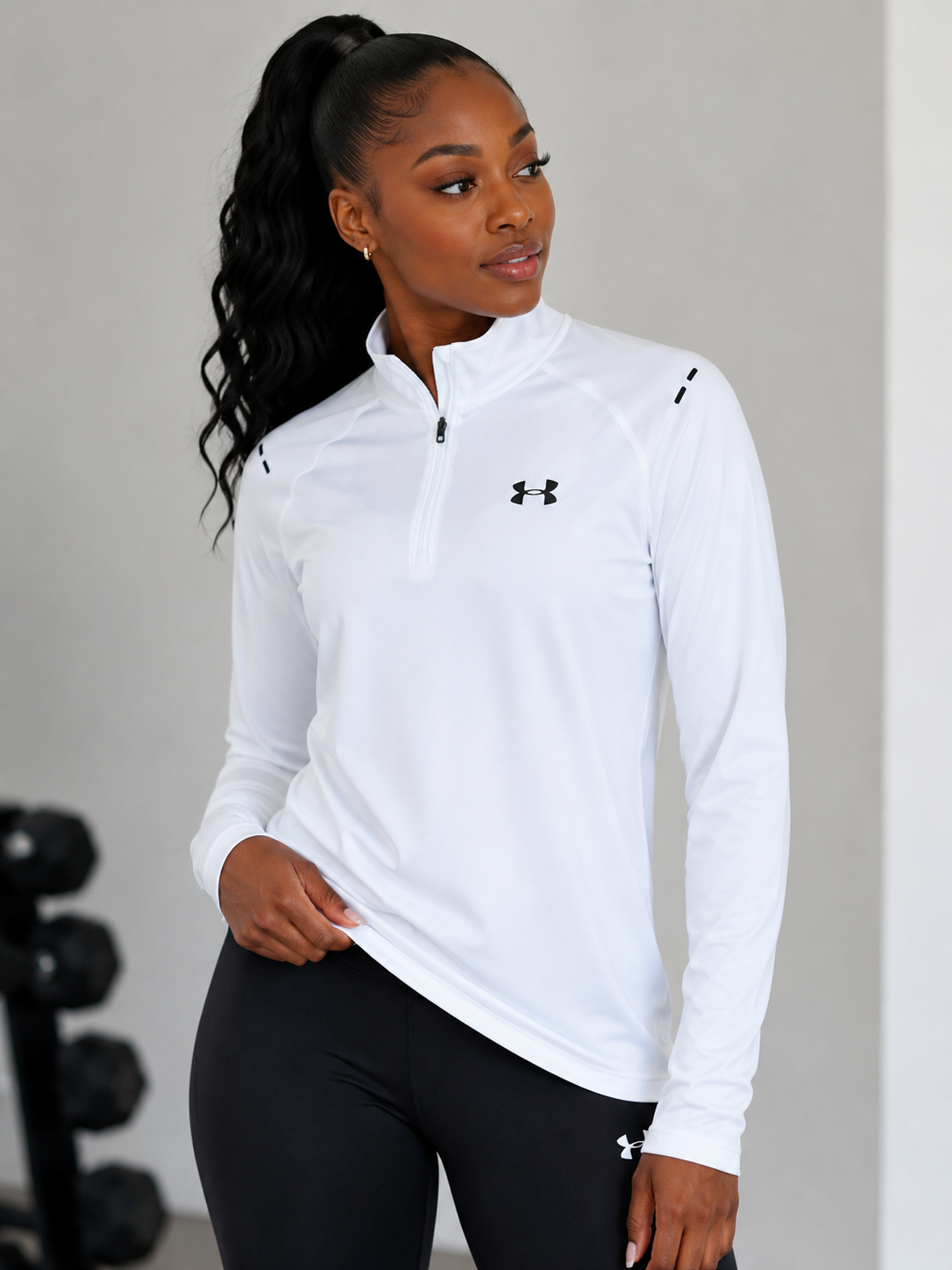 Arctic Edge Quarter Zip Performance Top