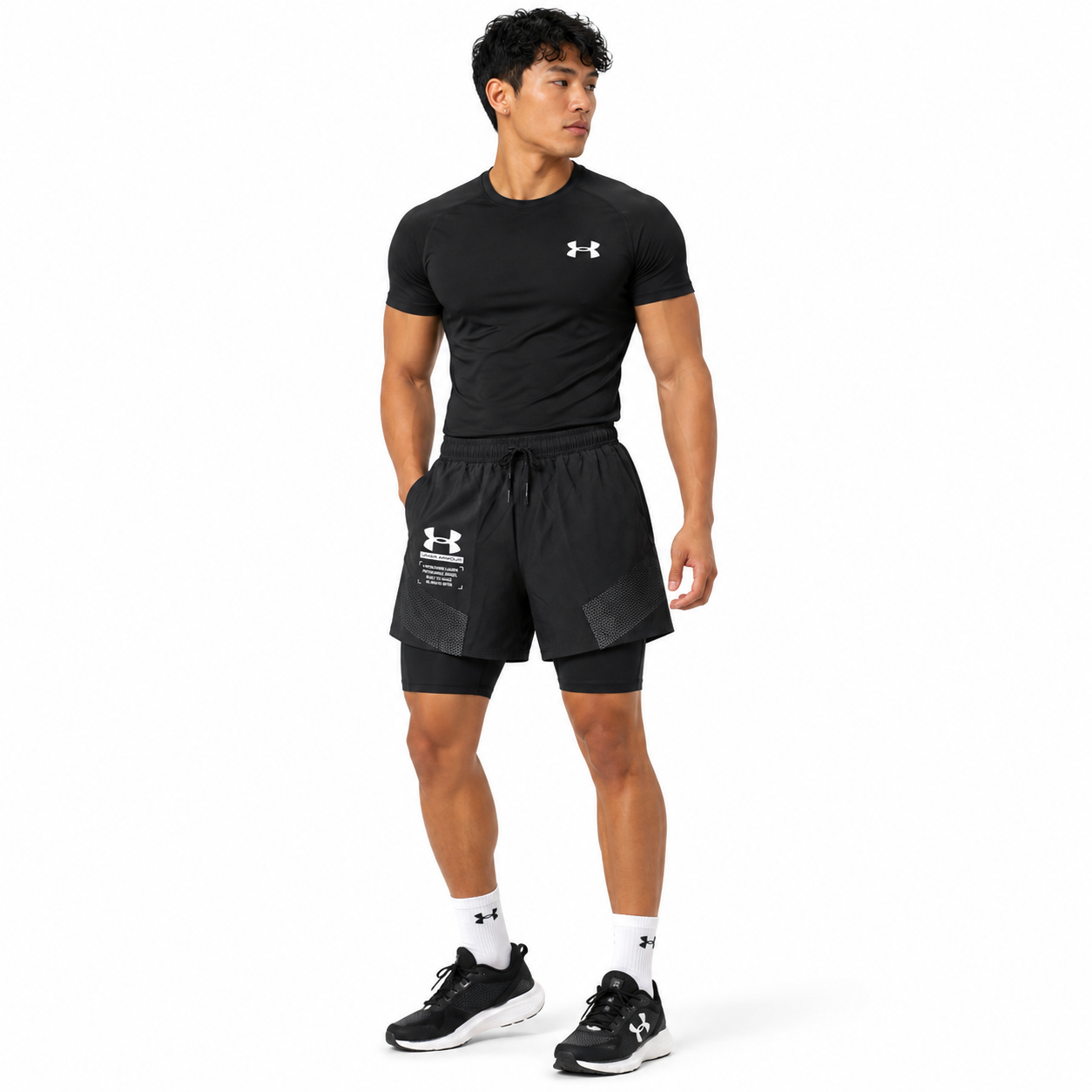 Velocity Pro 2 in 1 Training Shorts